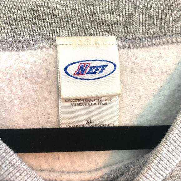 NEFF COBRA ATHLETICS GREY SWEATSHIRT, size XL - Picture 3 of 5